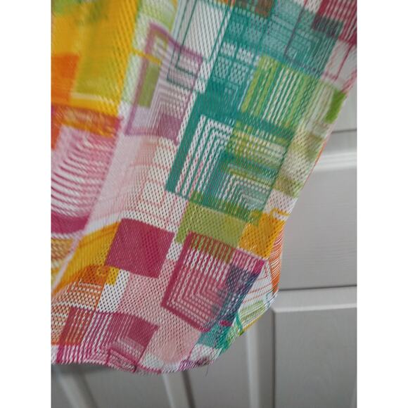 Jolie&Joy Woman 2X Mesh Shirt Pullover Swimwear Cover Adjustable Hem - Picture 7 of 10